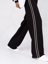 Thumbnail for your product : Ferragamo Side Stripe Wide-Leg Trousers