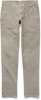 Thumbnail for your product : Incotex Slim-Fit Brushed Stretch-Cotton Twill Chinos