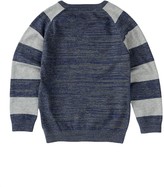 Thumbnail for your product : Sovereign Code Huffs Striped Sleeve Sweater (Little Boys)