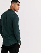 Thumbnail for your product : Burton Menswear shirt with black & green gingham check
