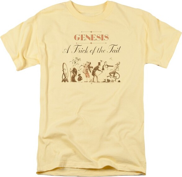 Genesis GenesisTrickOfTheTailAdultTShirtBanana3XLarge