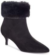 Thumbnail for your product : Impo Esra Faux-Fur Cuff Pointed-Toe Booties