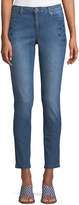 Thumbnail for your product : MICHAEL Michael Kors Mid-Rise Floral-Embroidered Skinny Jeans
