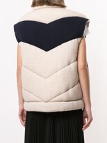 Thumbnail for your product : 3.1 Phillip Lim Zip-Up Padded Wool Gilet
