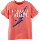Thumbnail for your product : Carter's Baby Boys' Strikingly Handsome Tee