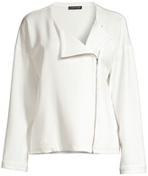 Thumbnail for your product : Eileen Fisher Roundneck Zip Jacket