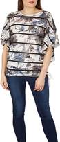Thumbnail for your product : Izabel London Side Pull Linear Top