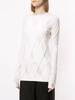 Thumbnail for your product : Taylor Lattice Longline Jumper