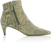Thumbnail for your product : Isabel Marant Deby Snake-Effect Leather Ankle Boots