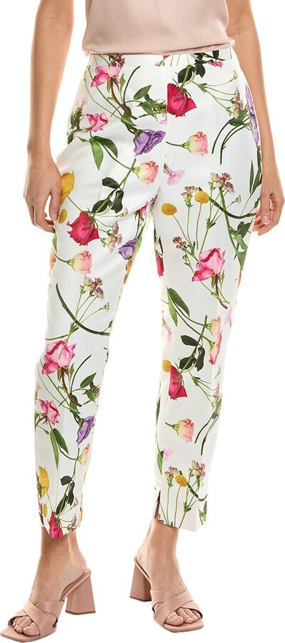 Ted Baker Printed Narrow Leg Trouser