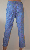 Thumbnail for your product : Ann Taylor Misses' & Petites' Blue & White Print Carnegie Cropped Pants $78.00