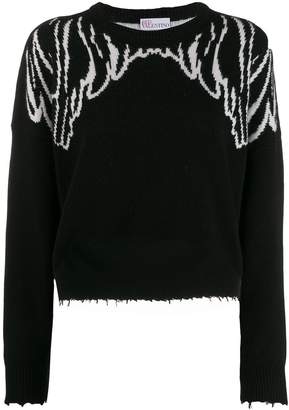 RED Valentino Spread your wings sweater