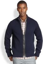 Thumbnail for your product : Vince Ribbed Zip Cardigan