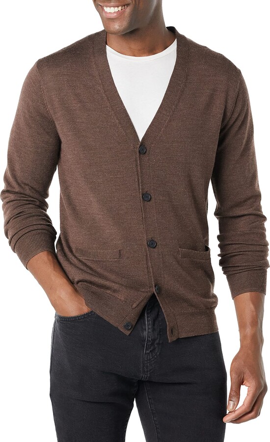 Goodthreads Mens Supersoft Marled Cardigan Sweater Brand 