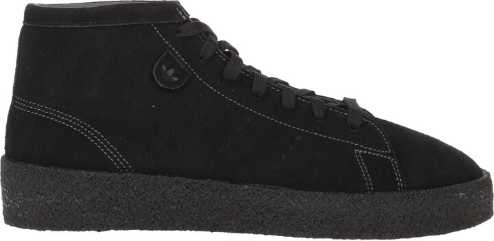 adidas Stan Smith Crepe Mid Sneakers Black - ShopStyle