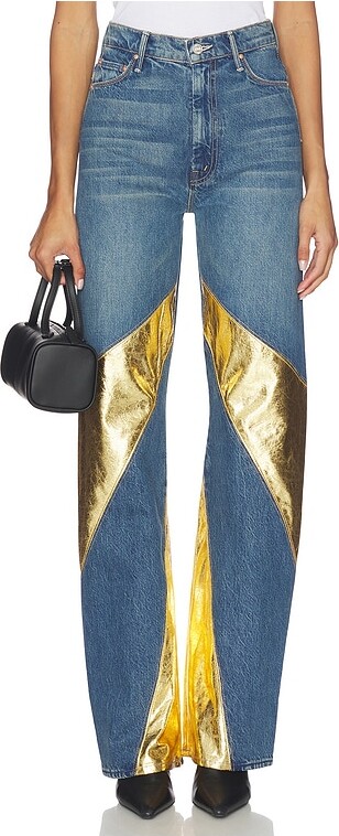 Mother The Spiral Saloon Heel Jeans