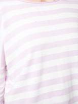 Thumbnail for your product : Allude striped long sleeve jumper