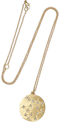 Brooke Gregson - Gemini 14-karat Gold Diamond Necklace - one size