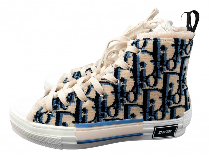 dior cloth trainers