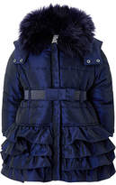 Thumbnail for your product : Monsoon Baby Molly Navy Padded Coat