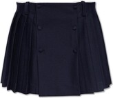 Paris Pleated Mini Skirt 
