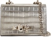 Thumbnail for your product : Alexander McQueen Croc Embossed Leather Bag