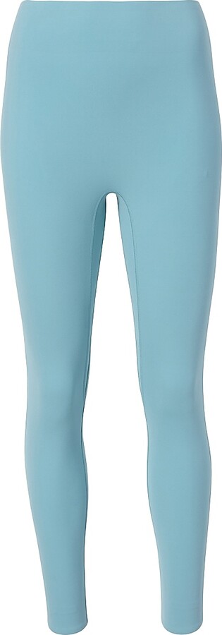 Women's Le Ore Bella Bonded Performance Leggings - Stone Blue - Size Large