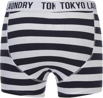 Tokyo Laundry Men's Esterbrooke 2 Pack Striped Boxers