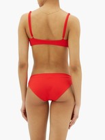 Thumbnail for your product : Mara Hoffman Carla Knotted Bikini Top - Red