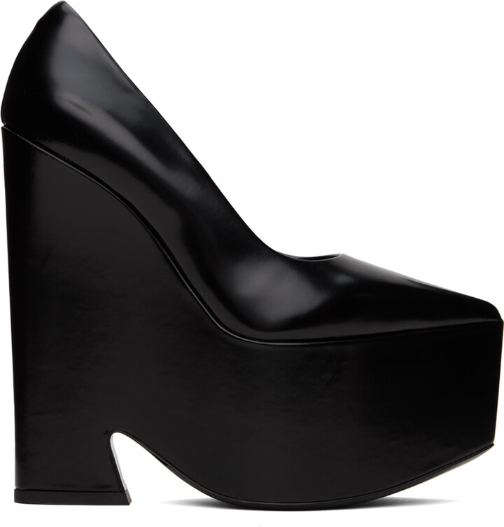 Versace Black Tempest Pumps