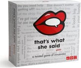 Thumbnail for your product : That's What She Said Adult Party Board Game Of Innuendos
