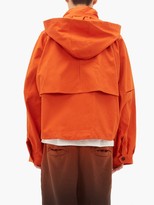 Thumbnail for your product : Ambush Oversized Cotton-canvas Jacket - Orange