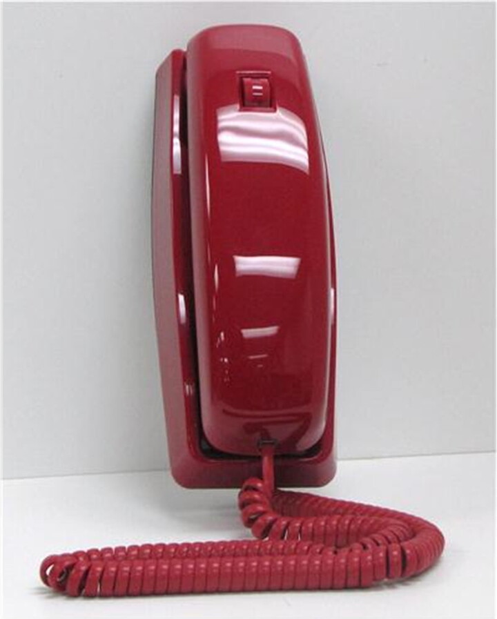 Cortelco 815047-VOE-21F Trendline Corded Phone Red