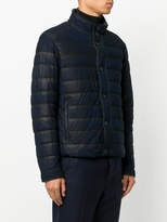 Thumbnail for your product : Tod's leather-trimmed quilted jacket