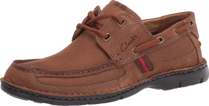 clarks suede boat shoes