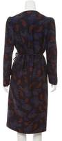 Thumbnail for your product : Dries Van Noten Printed Wrap Dress
