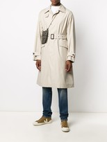 Thumbnail for your product : Stella McCartney Loose-Fit Check-Detail Trench