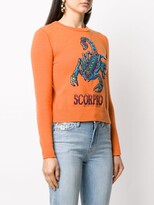 Thumbnail for your product : Alberta Ferretti Scorpio-instarisia sweater