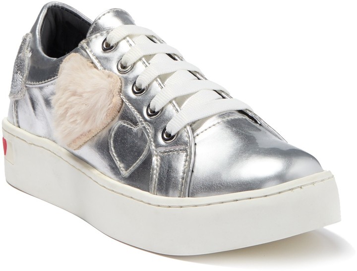 heart platform sneakers