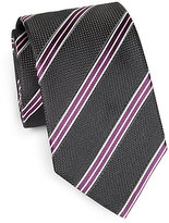 Thumbnail for your product : HUGO BOSS Double-Stripe Silk Tie
