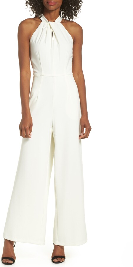 Ivory Jumpsuit | Shop the world's largest collection of fashion | ShopStyle