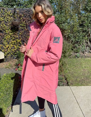 adidas Outdoor MyShelter 4-in-1 parka coat in pink