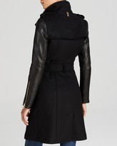 Thumbnail for your product : Mackage Dale Belted Wool Trench