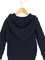 Thumbnail for your product : Tartine et Chocolat Boys' Cable Knit Hooded Jacket w/ Tags