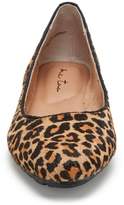 Thumbnail for your product : Me Too Alina Genuine Calf Hair Hidden Wedge Flat