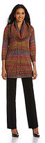 Thumbnail for your product : Fever Space-Dyed Tunic Sweater