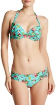 Thumbnail for your product : Betsey Johnson Floral Cheeky Hipster Bikini Bottom