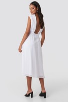 Thumbnail for your product : NA-KD Wide Strap Halter Neck Midi Dress