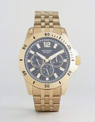Sekonda Bracelet Watch In Gold Excluisve To Asos
