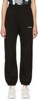 Thumbnail for your product : Awake NY SSENSE Exclusive Black Embroidered Logo Lounge Pants